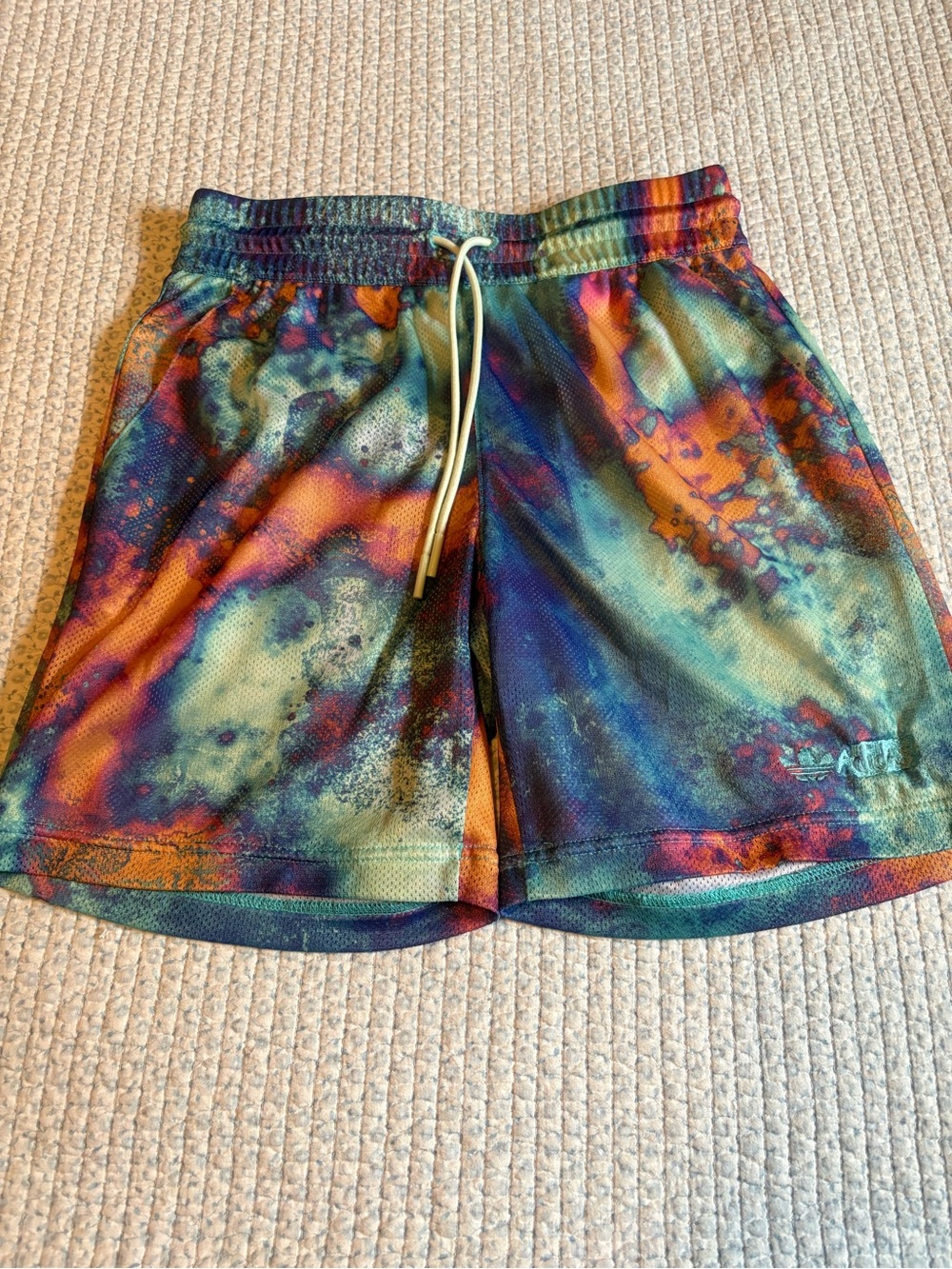 Adidas AOP Mesh Athletic Tie Dye Shorts